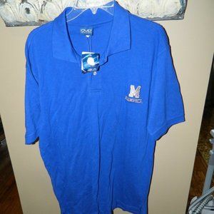 University Of Memphis Tigers Polo Mens Shirt Size Medium (F-28)